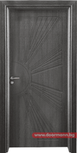 Интериорна врата Gama 204p - Сив кестен
