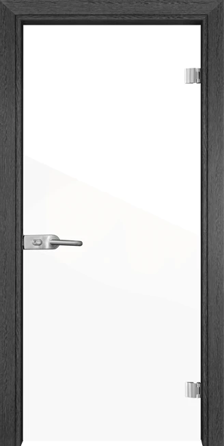 Стъклена Врата Gama Folio 15-1 Сив Кестен
