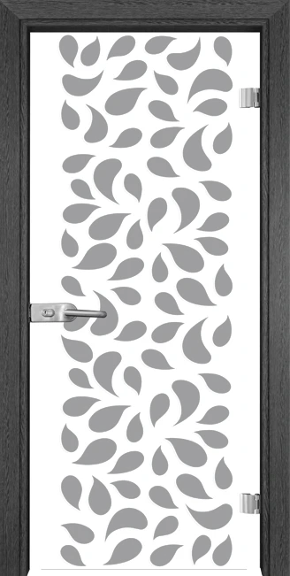 Стъклена Врата Gama Print G 13-1 Сив Кестен